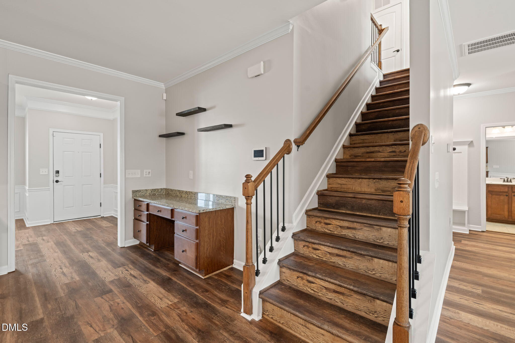 3568 Althorp Drive Raleigh, NC 27616 - Photo 28 of 74 Staircase and Work station