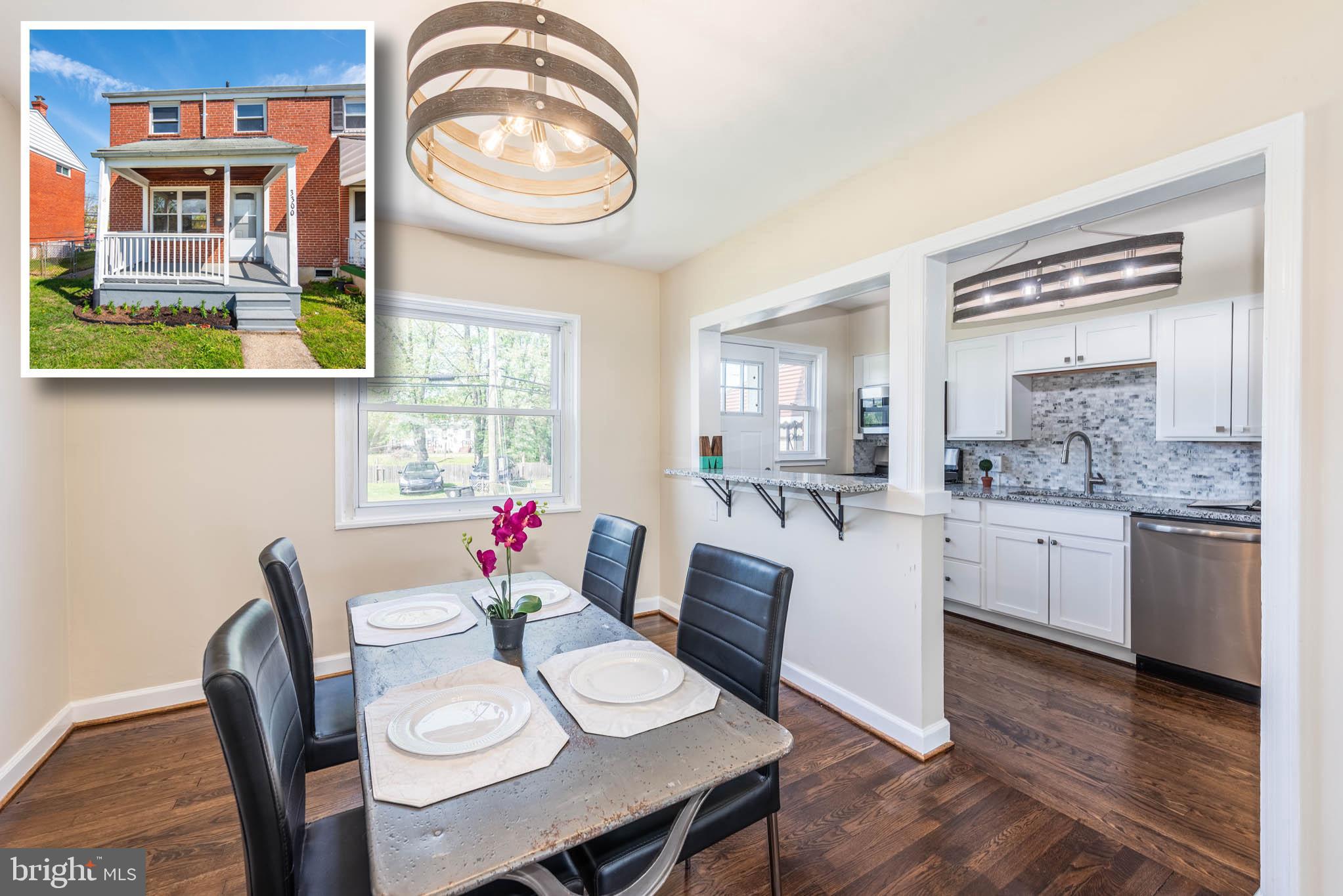 3300 Wallford Drive Baltimore, MD 21222 - Photo 1 of 31 a living room with granite countertop furniture a dining table and chairs