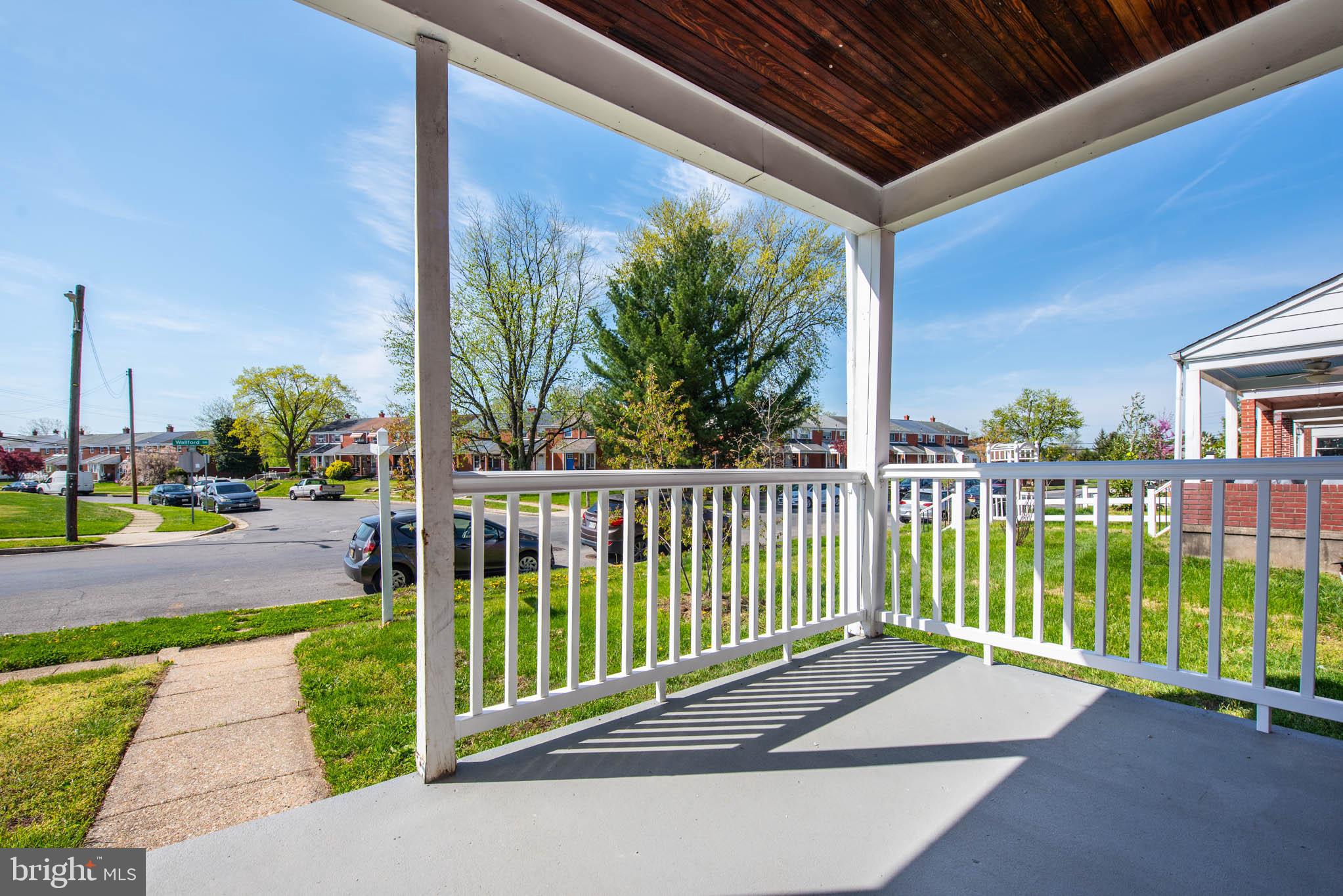 3300 Wallford Drive Baltimore, MD 21222 - Photo 25 of 31 a view of a garden with an outdoor seating