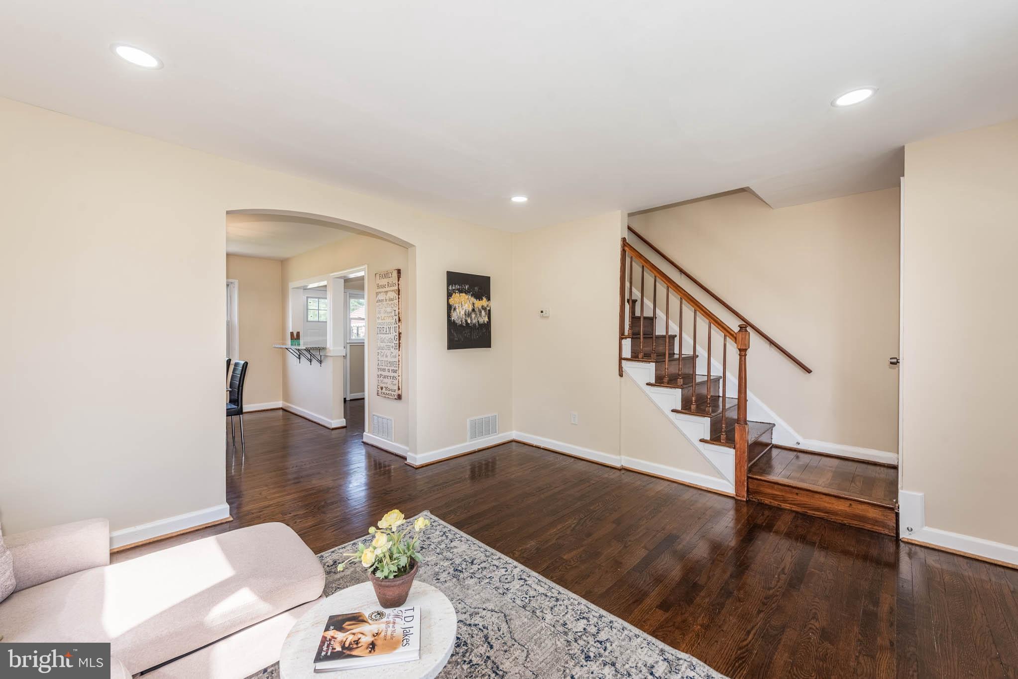 3300 Wallford Drive Baltimore, MD 21222 - Photo 4 of 31 a view of entryway with wooden floor