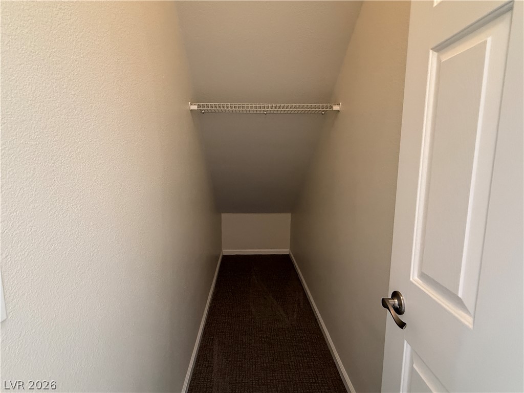1908 Thunder Ridge Circle Henderson, NV 89012 - Photo 11 of 28 Functional storage space with sloped ceilings and plush carpeting provides practical utility.