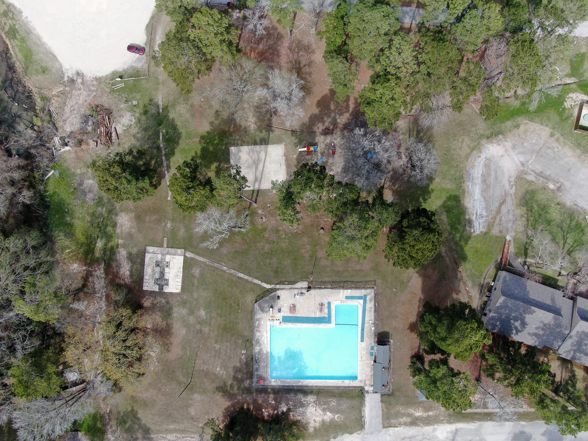 Tbd Cedar Point Livingston, TX 77351 - Photo 11 of 23 an aerial view of house with outdoor space