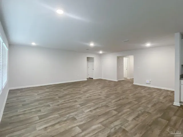 a view of empty room