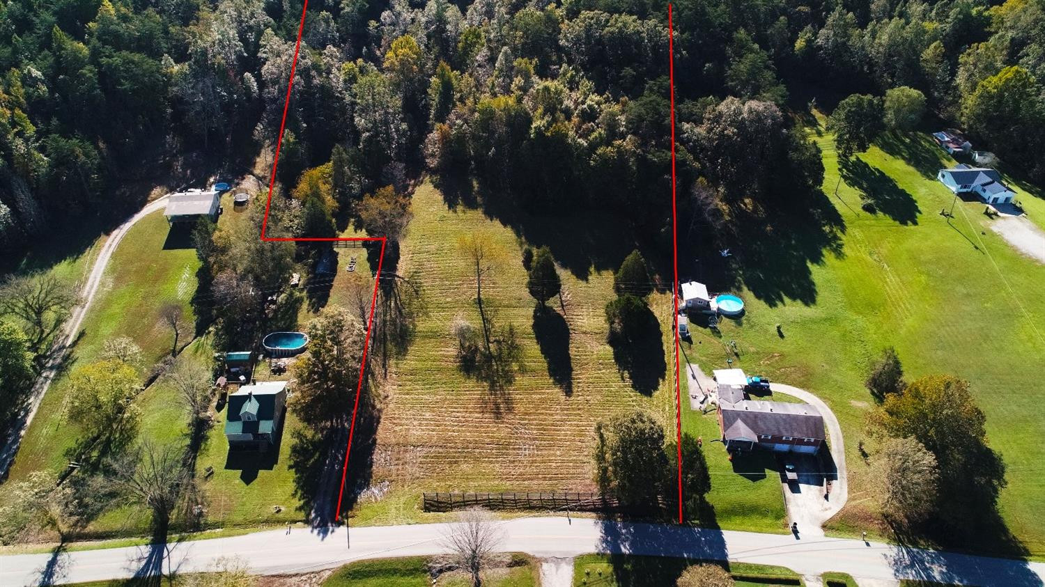 60 White Oak Road Irvine, KY 40336 - Photo 12 of 13 Approximate outline of the property!