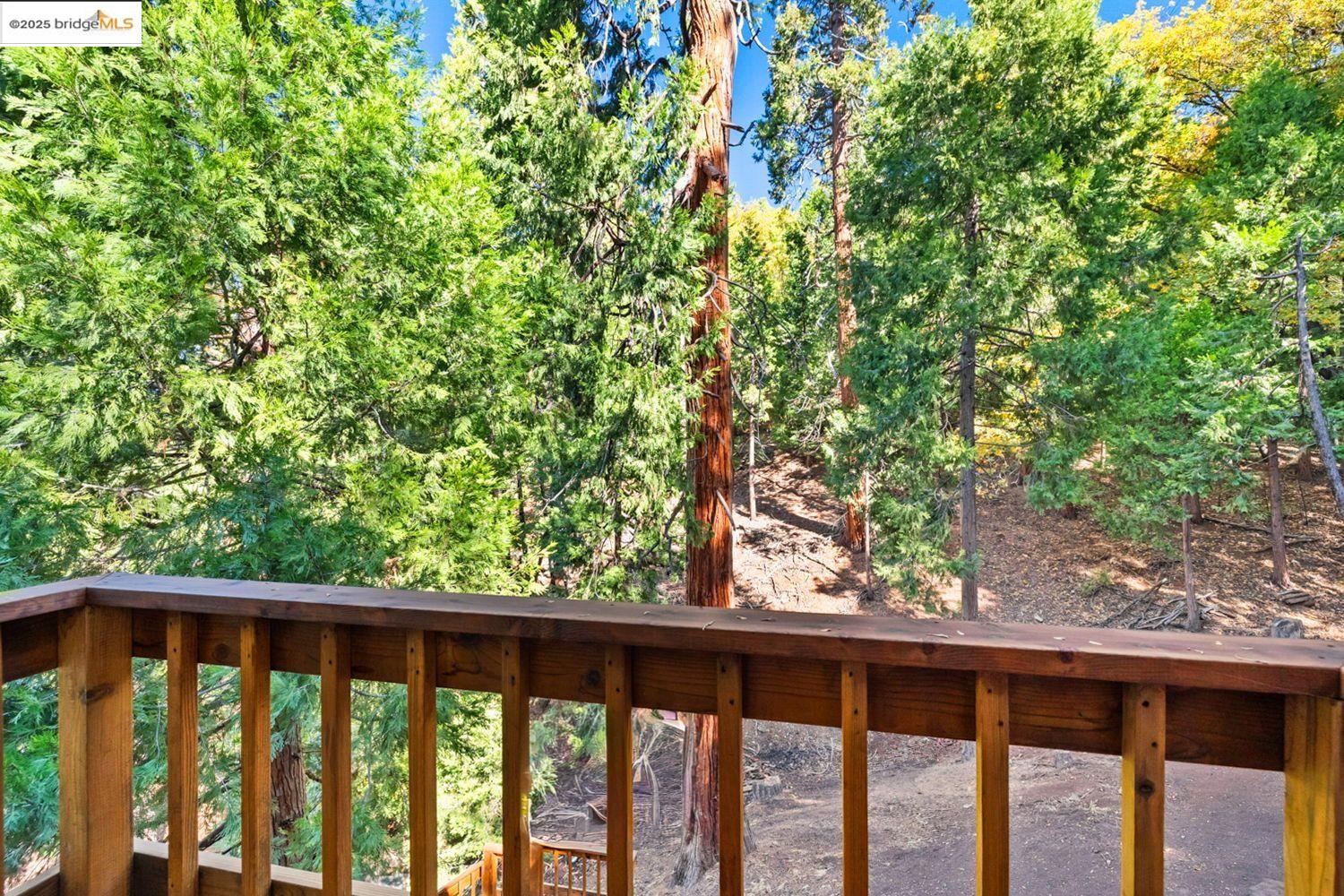 24181 Awahanee Road Sonora, CA 95370 - Photo 23 of 48 a view of a wooden deck