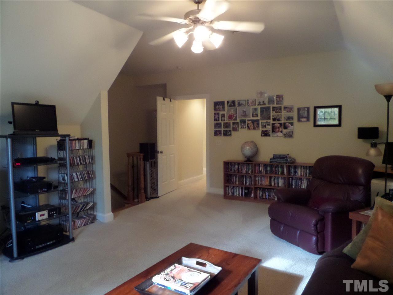 5236 Levering Mill Road Apex, NC 27539 - Photo 20 of 25 Bonus room, exercise, extra office, media room, entertainment room. Whatever you call it ...It's a great room for this home.