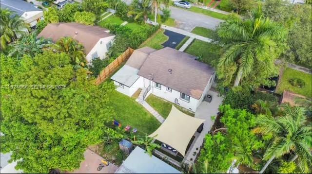 470 Northeast 110th Street Miami, FL 33161 - Photo 18 of 20 an aerial view of a house with outdoor space and street view