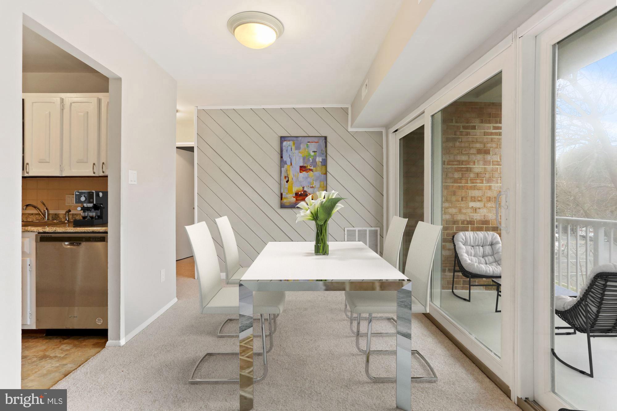 2909 Charing Cross Road, Unit 10 Falls Church, VA 22042 - Photo 5 of 26 Dining Room Virtually Staged