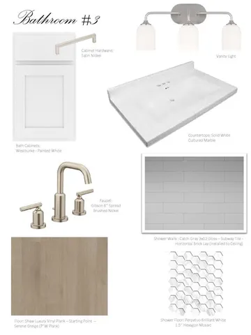 a bathroom with a sink a vanity and a mirror