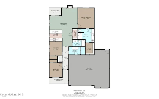 $523,100 | 9007 West Swather Avenue, Rathdrum, ID 83858