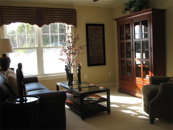 15 A Trail Ridge Way, Unit 49 Harvard, MA 01451 - Photo 12 of 30 a living room with furniture a window and a potted plant