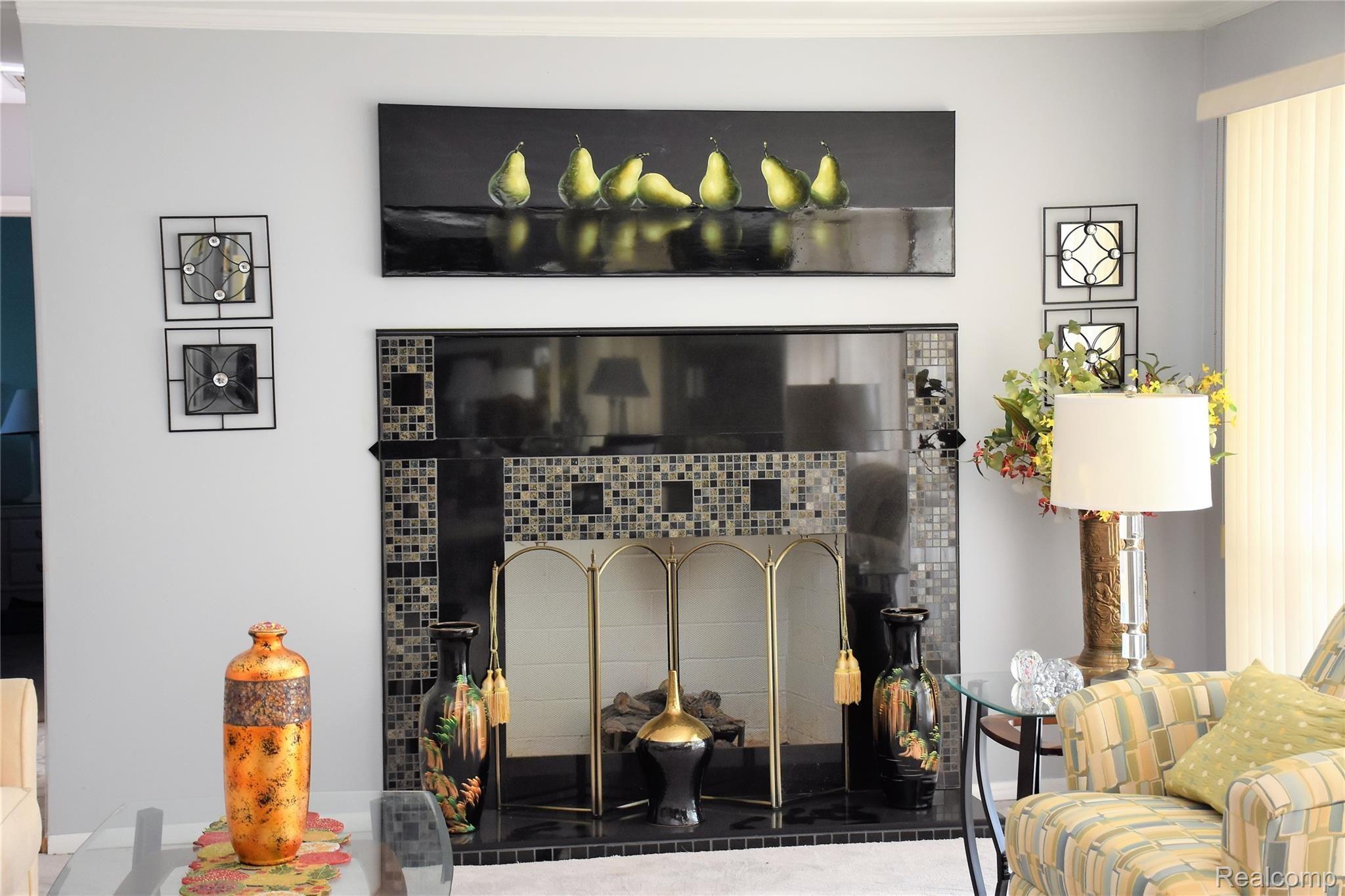 33640 Lyncroft Street Farmington, MI 48331 - Photo 9 of 26 Custom Fireplace in Dining-Living Room.jpg