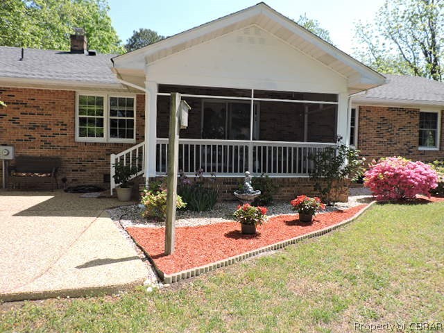 4063 Aberdeen Creek Road Gloucester, VA 23061 - Photo 10 of 31 SCREEN PORCH AND PATIO