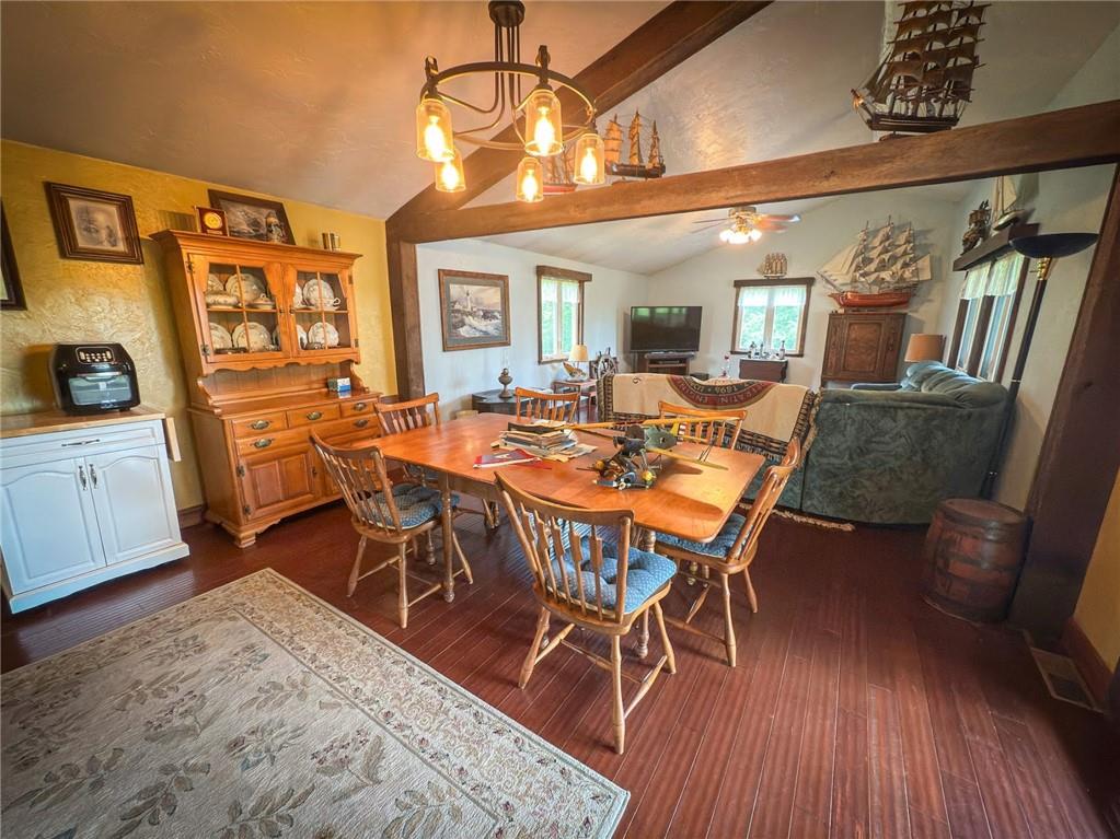 829 Saxonburg Road Butler, PA 16002 - Photo 10 of 49 a view of a dining room with furniture window and wooden floor