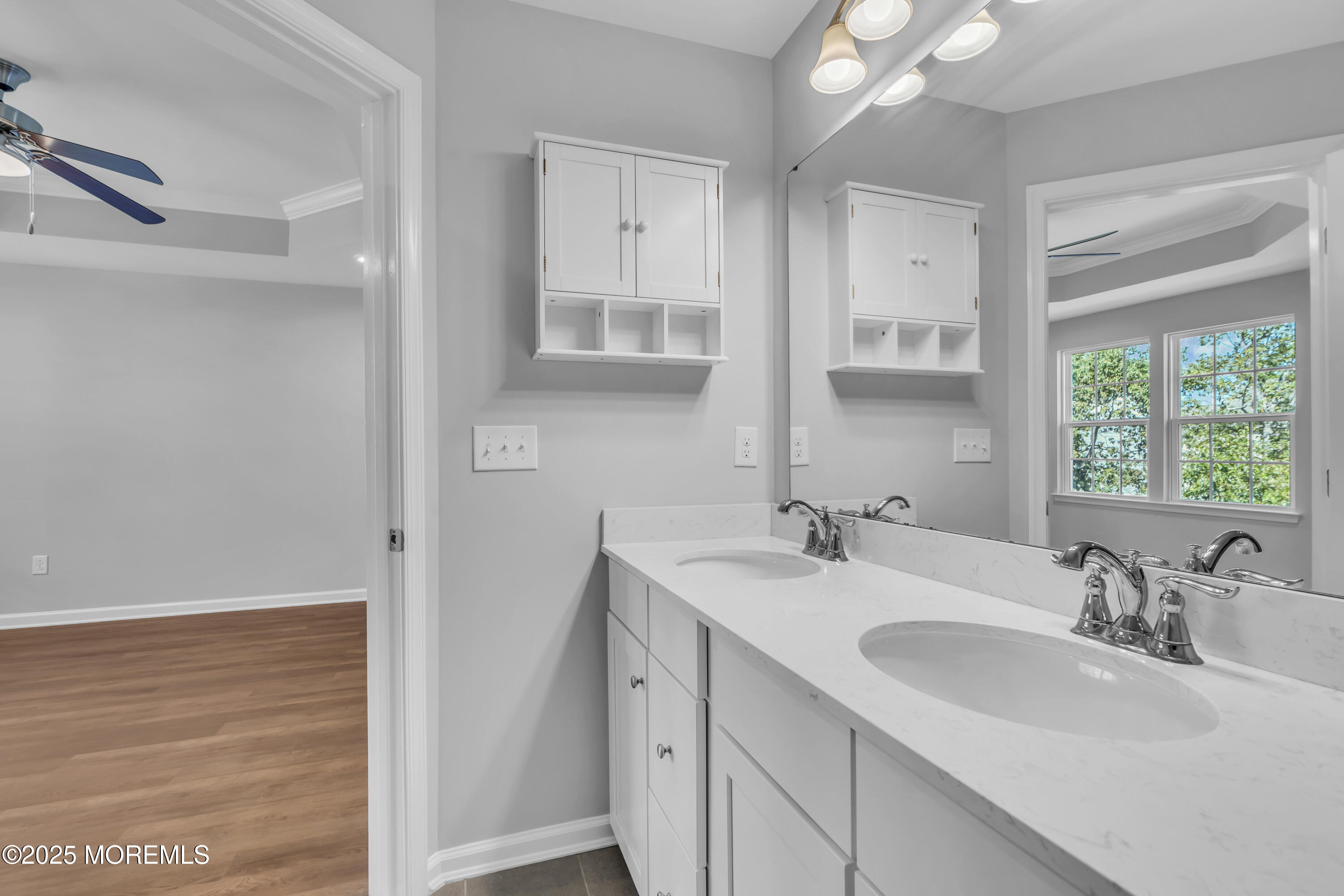 201 Rio Grande Drive Toms River, NJ 08755 - Photo 24 of 32 a bathroom with a sink double vanity and a mirror