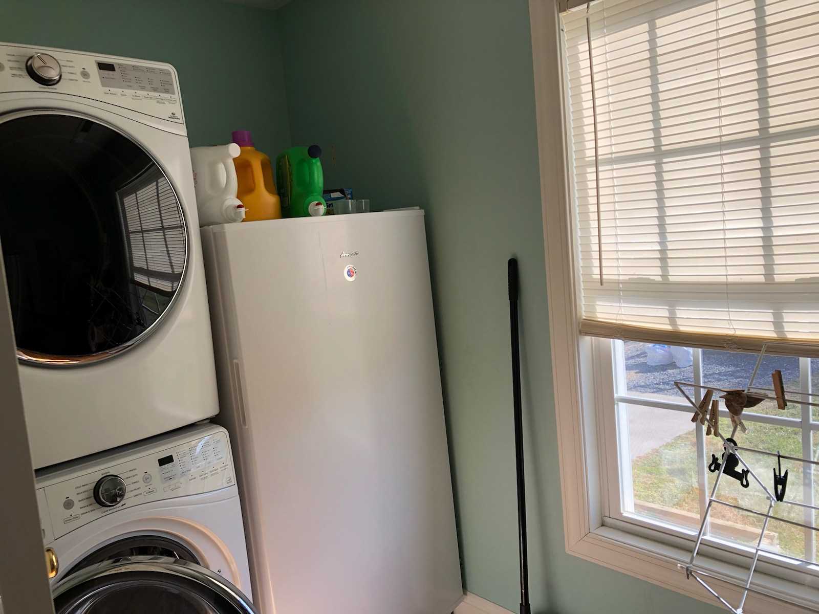 1692 Mt Torrey Road Lyndhurst, VA 22952 - Photo 8 of 14 a utility room with dryer and washer