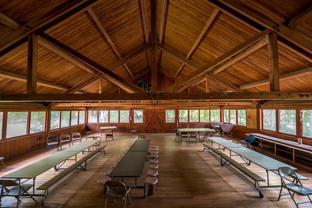829 Trammell Mill Road Shiloh, GA 31826 - Photo 17 of 46 Cathedral Ceilings in the Dining Hall
