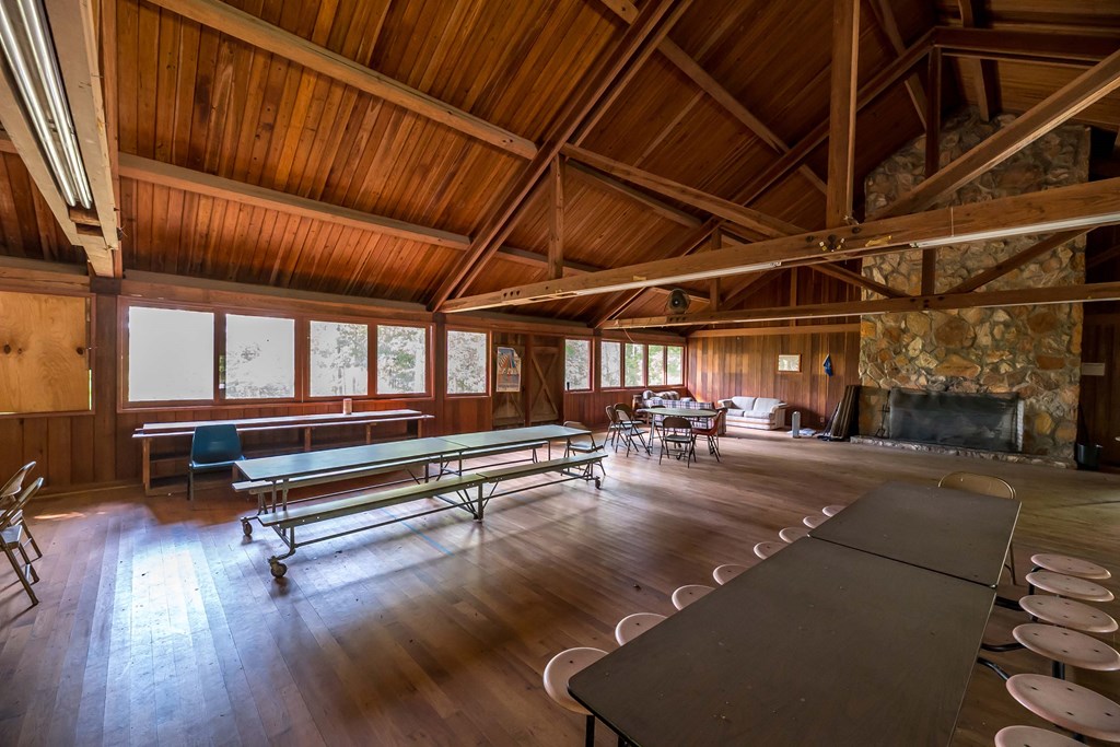 829 Trammell Mill Road Shiloh, GA 31826 - Photo 18 of 46 Open Beams in the Dining Hall