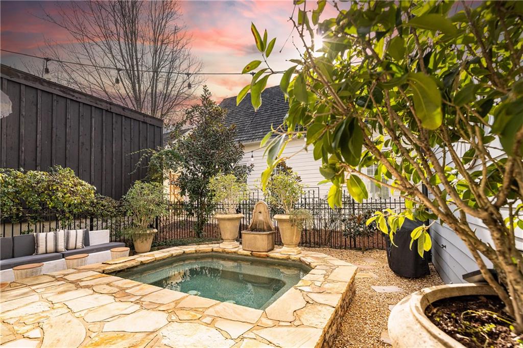 6810 Lullwater Road Cumming, GA 30040 - Photo 51 of 63 a view of outdoor space yard and swimming pool