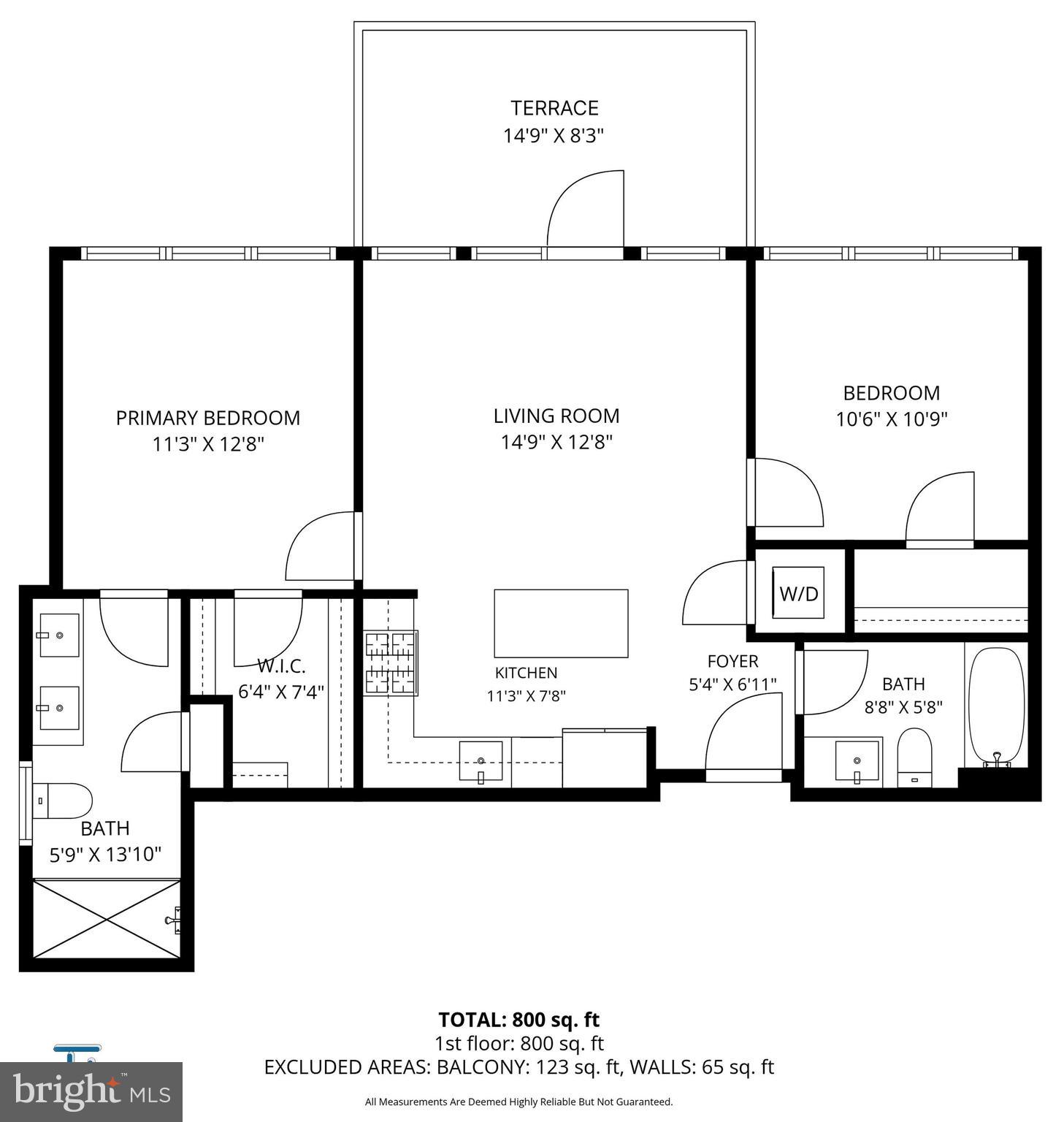 300 8th Street Northeast, Unit PH502 Washington, DC 20002 - Photo 2 of 49 Boneval Penthouse 502 Plan