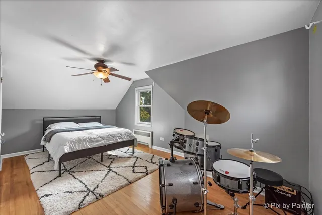 a living room with furniture and rug