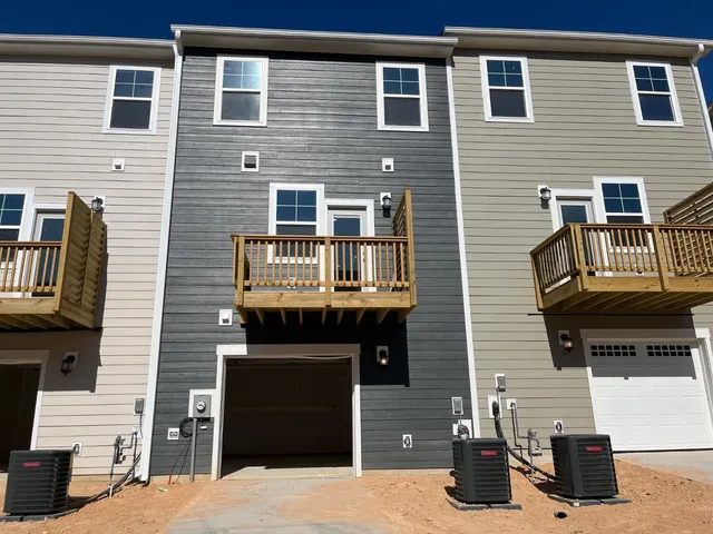 a building view with a outdoor space