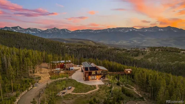 a view of lake with mountain