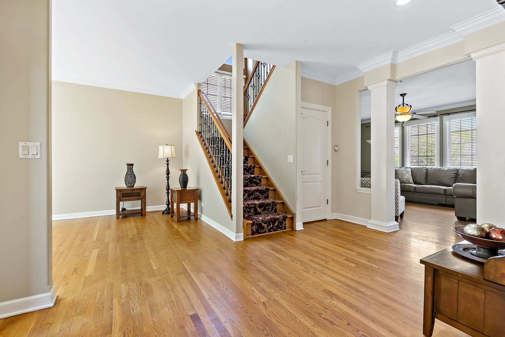 2531 Spartina Road Naperville, IL 60564 - Photo 14 of 39 a view of livingroom with furniture and wooden floor