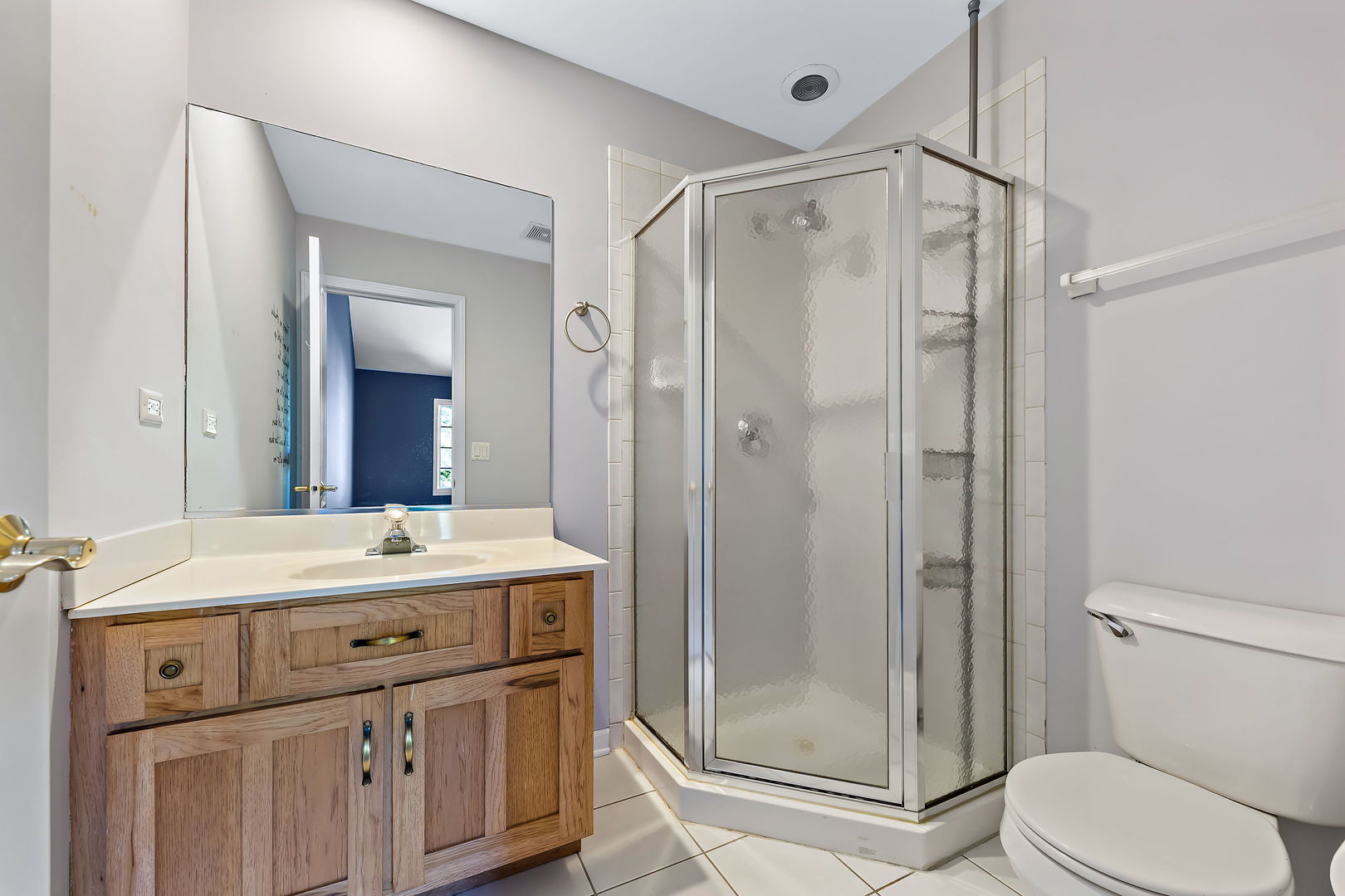 2531 Spartina Road Naperville, IL 60564 - Photo 26 of 39 a bathroom with a shower sink vanity mirror and toilet