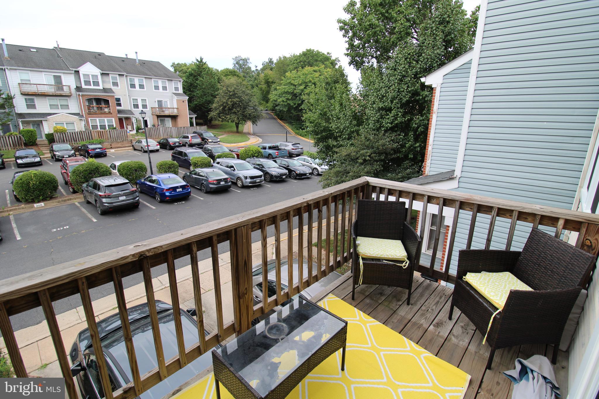 7863 Apache Ridge Court Manassas, VA 20109 - Photo 26 of 38 a view of a balcony with chairs