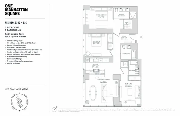 $3,375,000 | 252 South Street, Unit 40C | Two Bridges