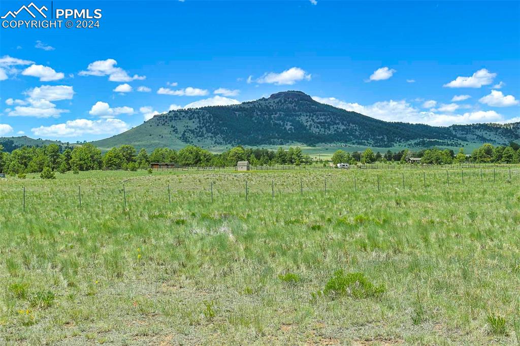 56 View Lane Guffey, CO 80820 - Photo 32 of 38 a view of a big yard with green space