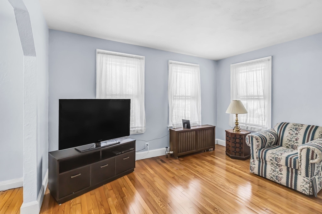 44 Cherrelyn Street Springfield, MA 01104 - Photo 10 of 36 a living room with furniture and a flat screen tv