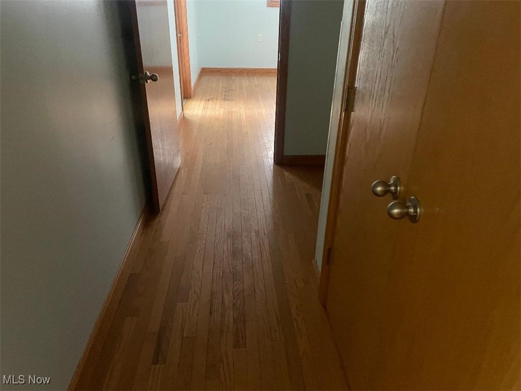 Hallway from garage to 1st floor bedroom