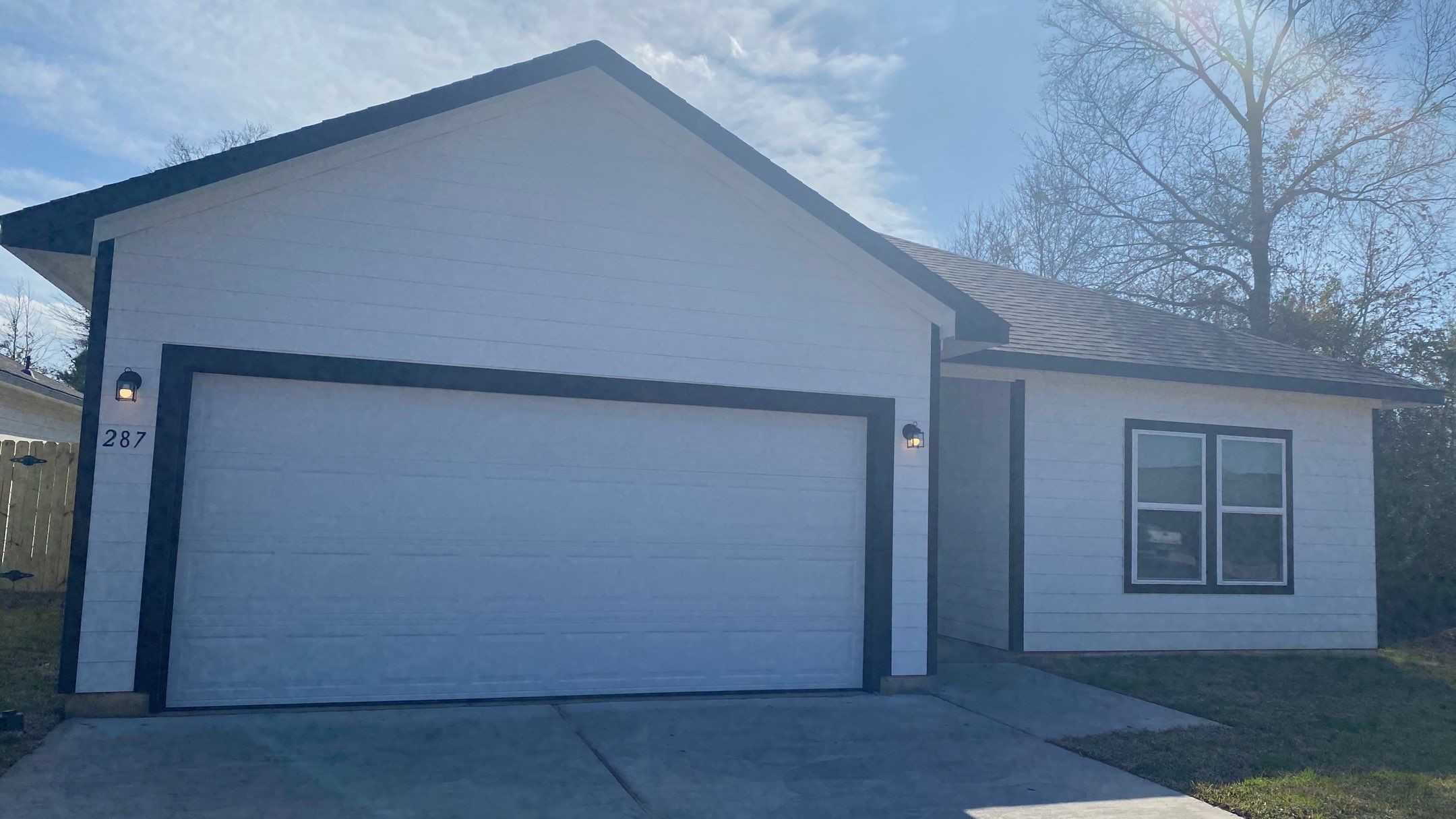 a view of front door
