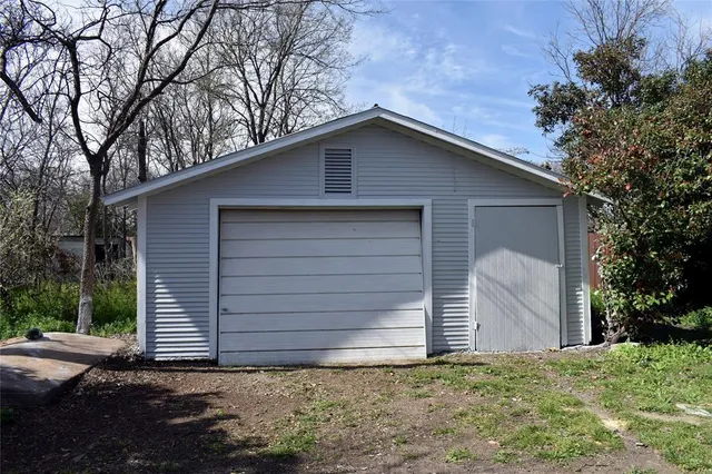 a house with a outdoor space