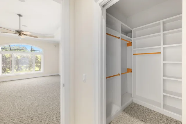 a view of a room with an empty space