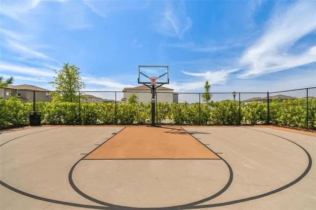 a view of a basket ball ground