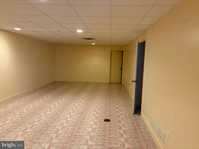 a view of a room with storage and utility