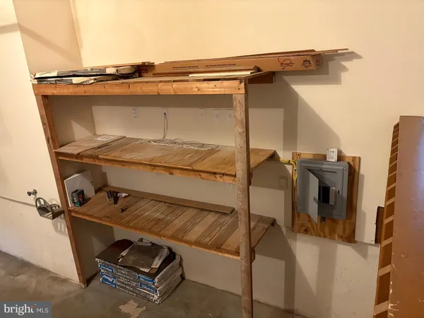 a view of water heater room