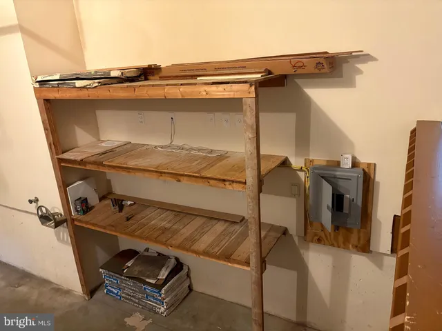 a view of water heater room