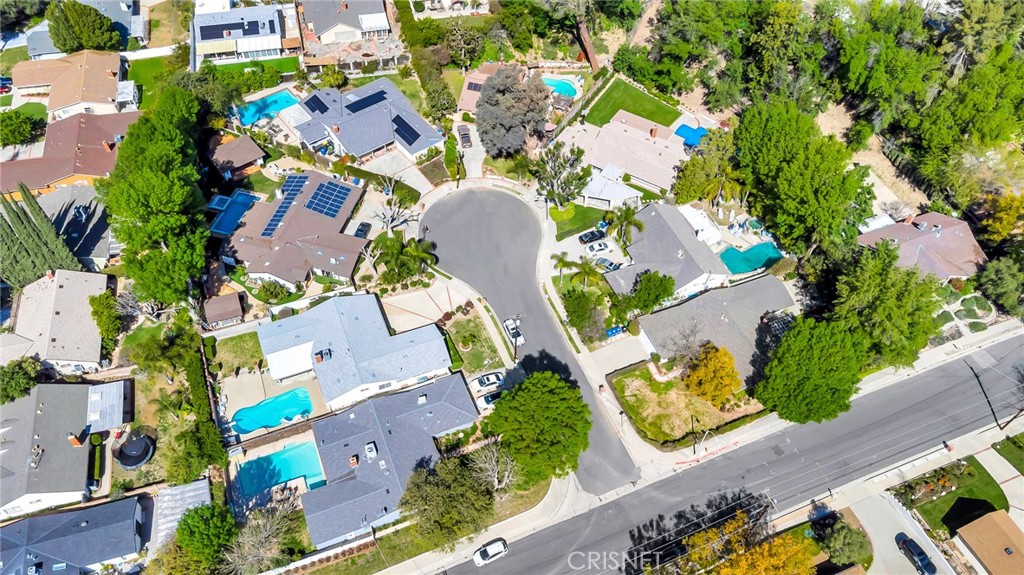 24201 St Edens Circle West Hills, CA 91307 - Photo 28 of 31 an aerial view of multiple house