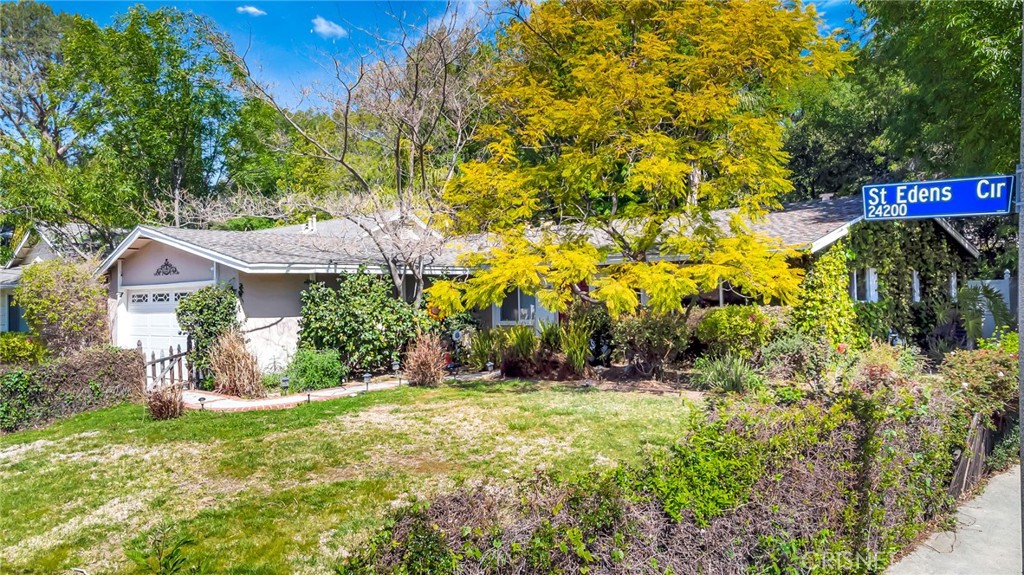 24201 St Edens Circle West Hills, CA 91307 - Photo 3 of 31 a view of swimming pool with an outdoor space