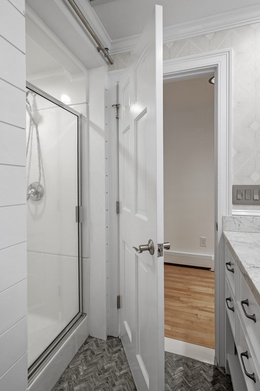 21 Porter Road Boxford, MA 01921 - Photo 21 of 42 a bathroom with a shower