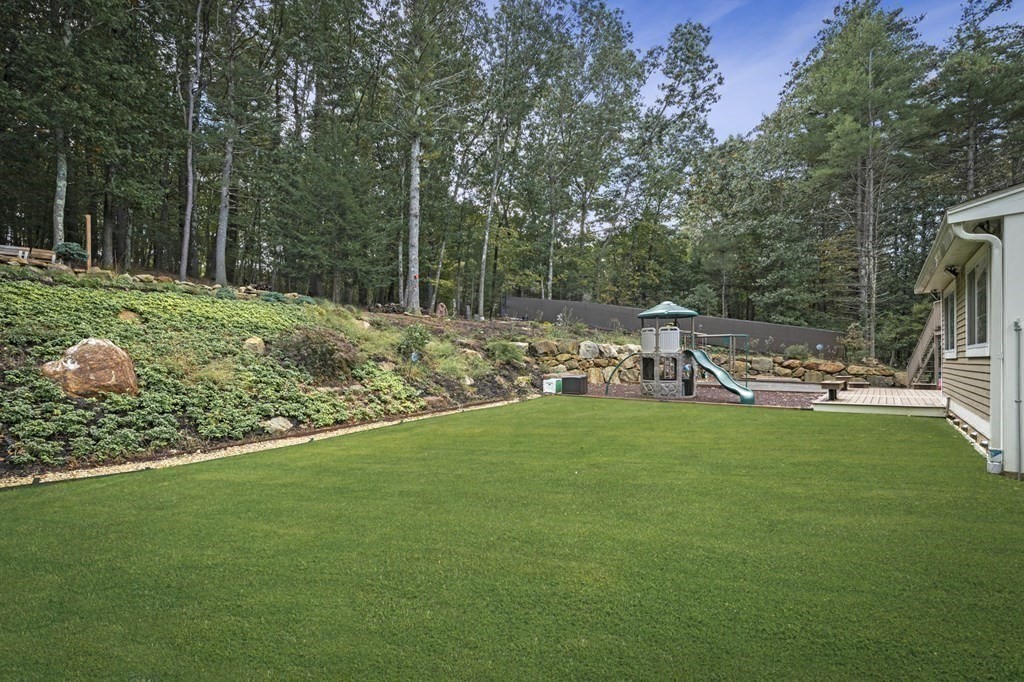 21 Porter Road Boxford, MA 01921 - Photo 40 of 42 a front view of a house with garden