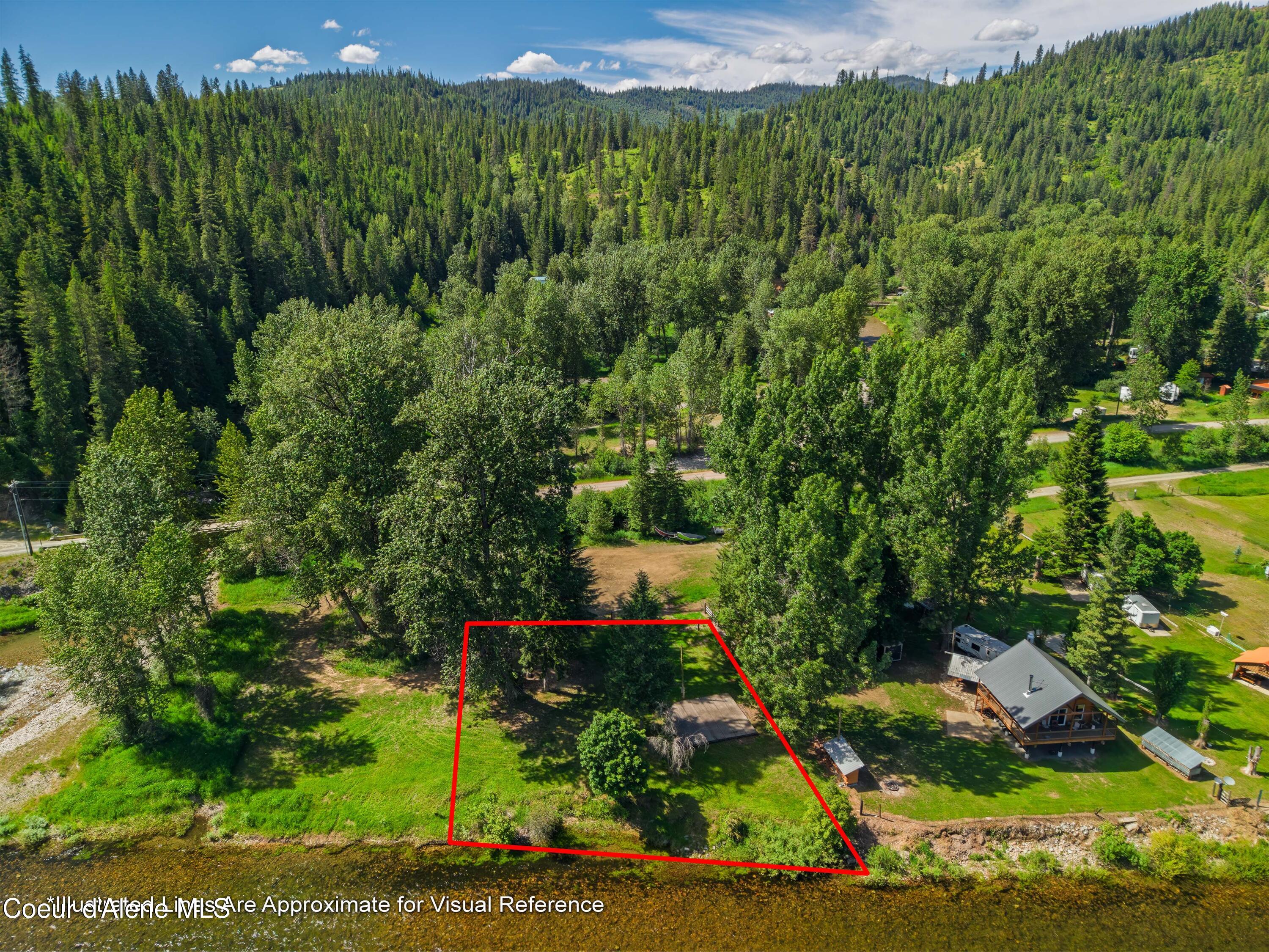 4 River Road Calder, ID 83808 - Photo 3 of 19 Lot Lines Approx.