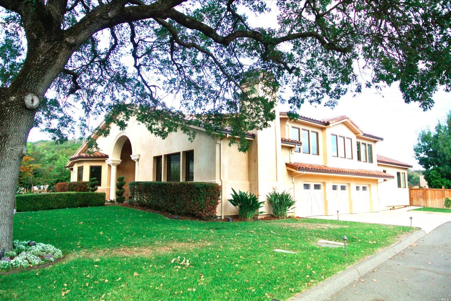 9 Alpine Road Novato, CA 94945 - Photo 1 of 1 a front view of a house with a garden and yard