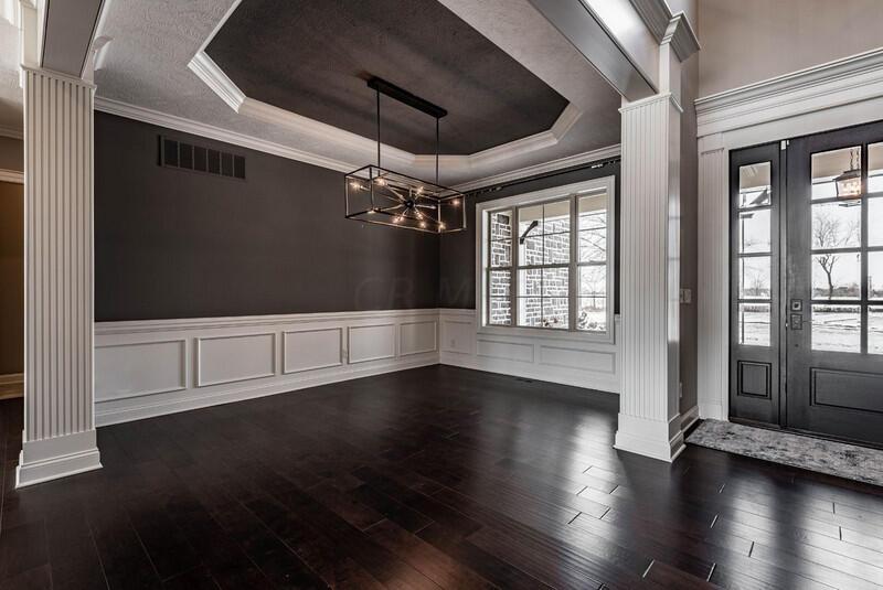 4459 Green Cook Road Johnstown, OH 43031 - Photo 24 of 103 TRAY CEILING, FLUTED COLUMNS AND WAINSCOTING MAKE THIS A FORMAL DINING ROOM