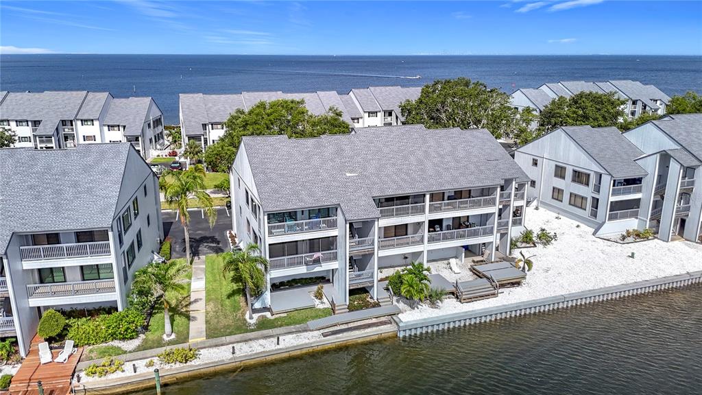 809 Bahia Del Sol Drive, Unit 72 Ruskin, FL 33570 - Photo 50 of 84 an aerial view of a house with a garden and mountain view