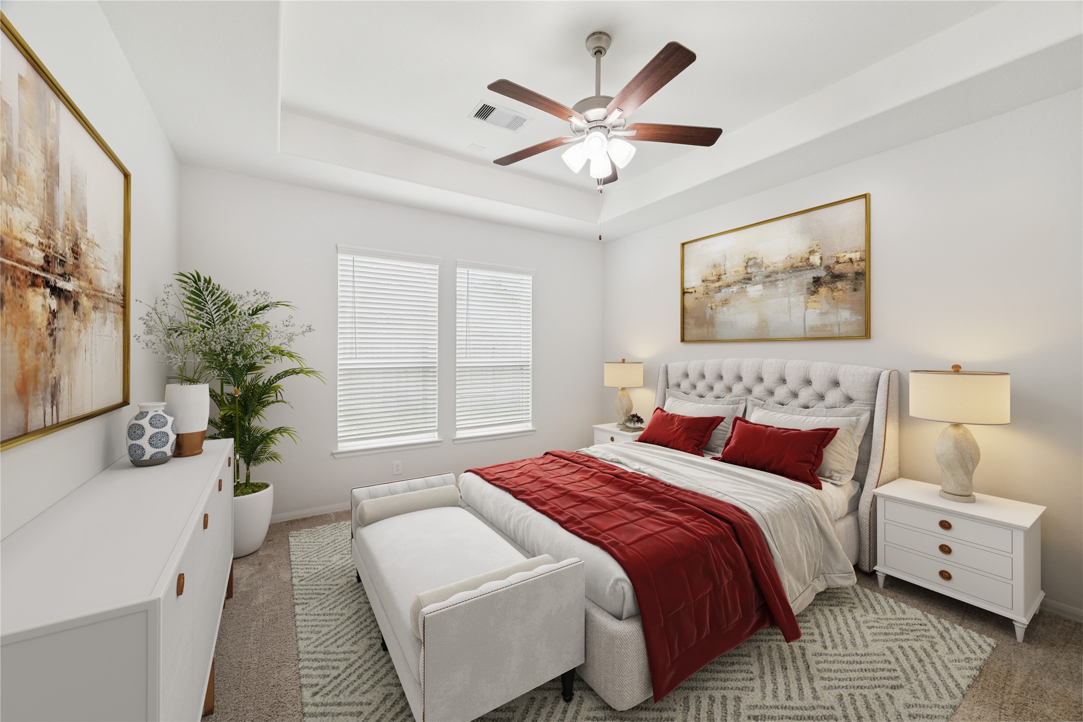 8818 Ruddy Duck Court Baytown, TX 77521 - Photo 19 of 38 Imagine how beautiful your primary bedroom can look with the right design. Digitally staged.